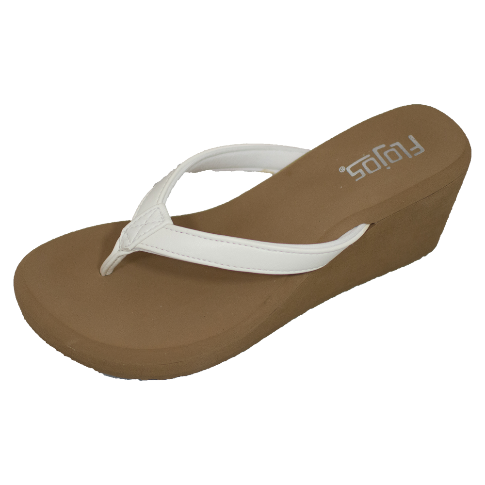 Women's Olivia White/Tan